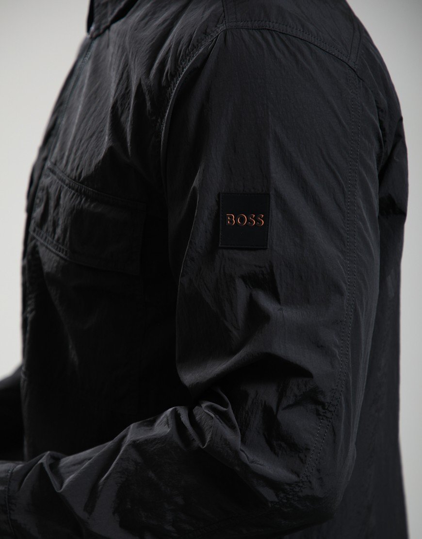 BOSS Lotape Overshirt Black