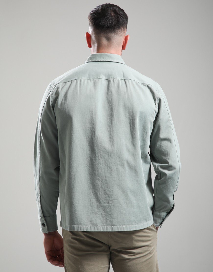 BOSS Lovel-zip 15 Overshirt Open Green