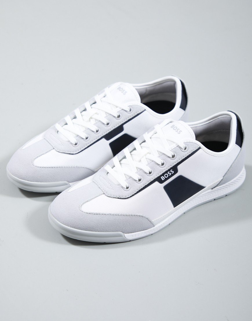 BOSS Nitan Lowp NYMITH Trainers Open White
