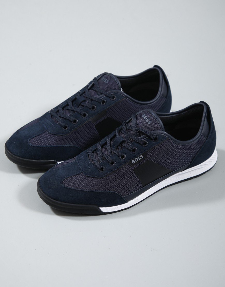 BOSS Nitan_Lowp_txmx Trainers Dark Blue