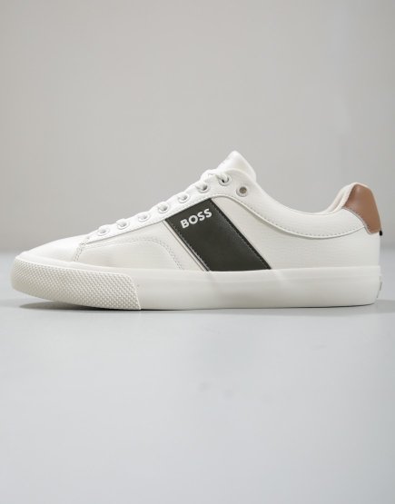 BOSS Aiden Tenn GRLTP Trainers Open White