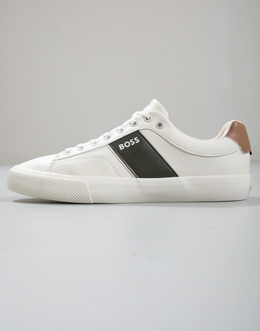 BOSS Aiden Tenn GRLTP Trainers Open White
