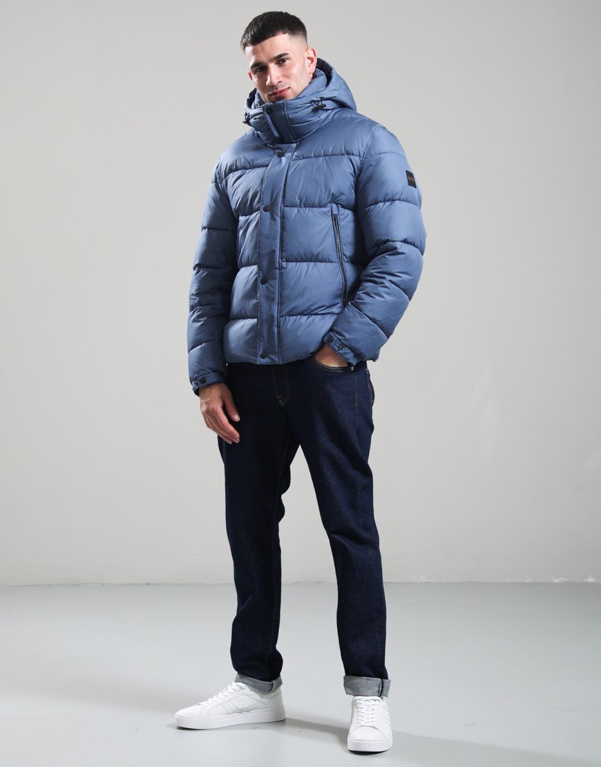 BOSS Omaris Jacket Open Blue