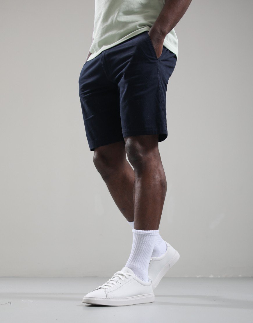 BOSS Chino-Slim-Shorts Dark Blue