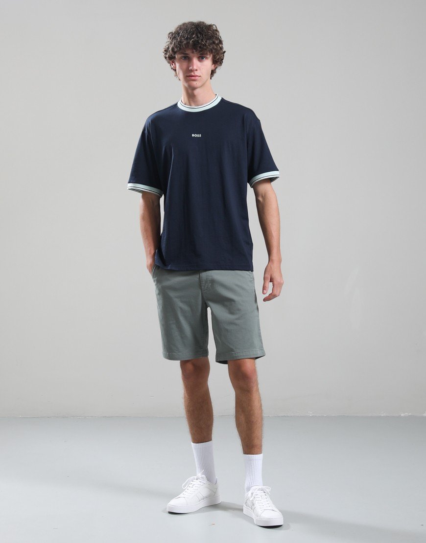BOSS Chino-Slim-Shorts Open Grey 076