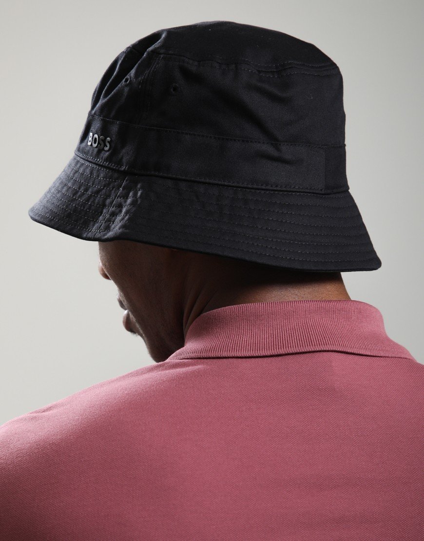BOSS Finnian Bucket Hat Black