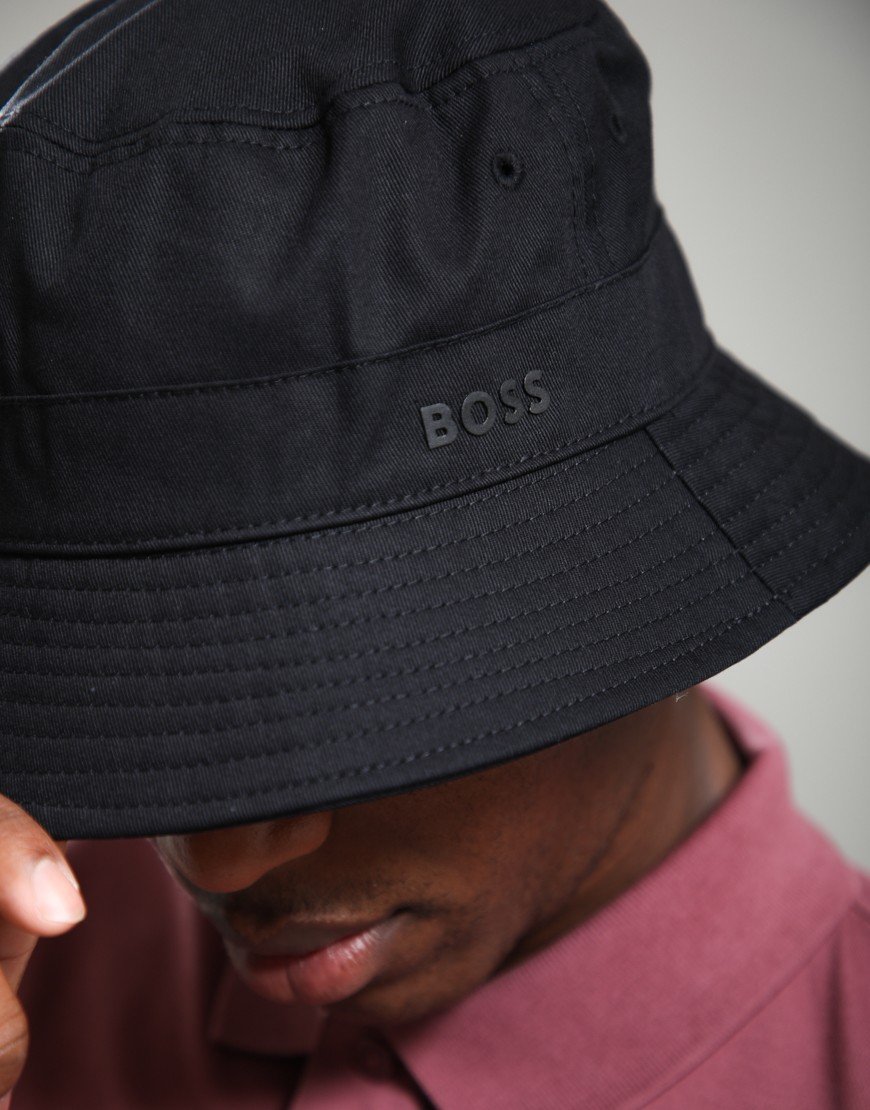 BOSS Finnian Bucket Hat Black