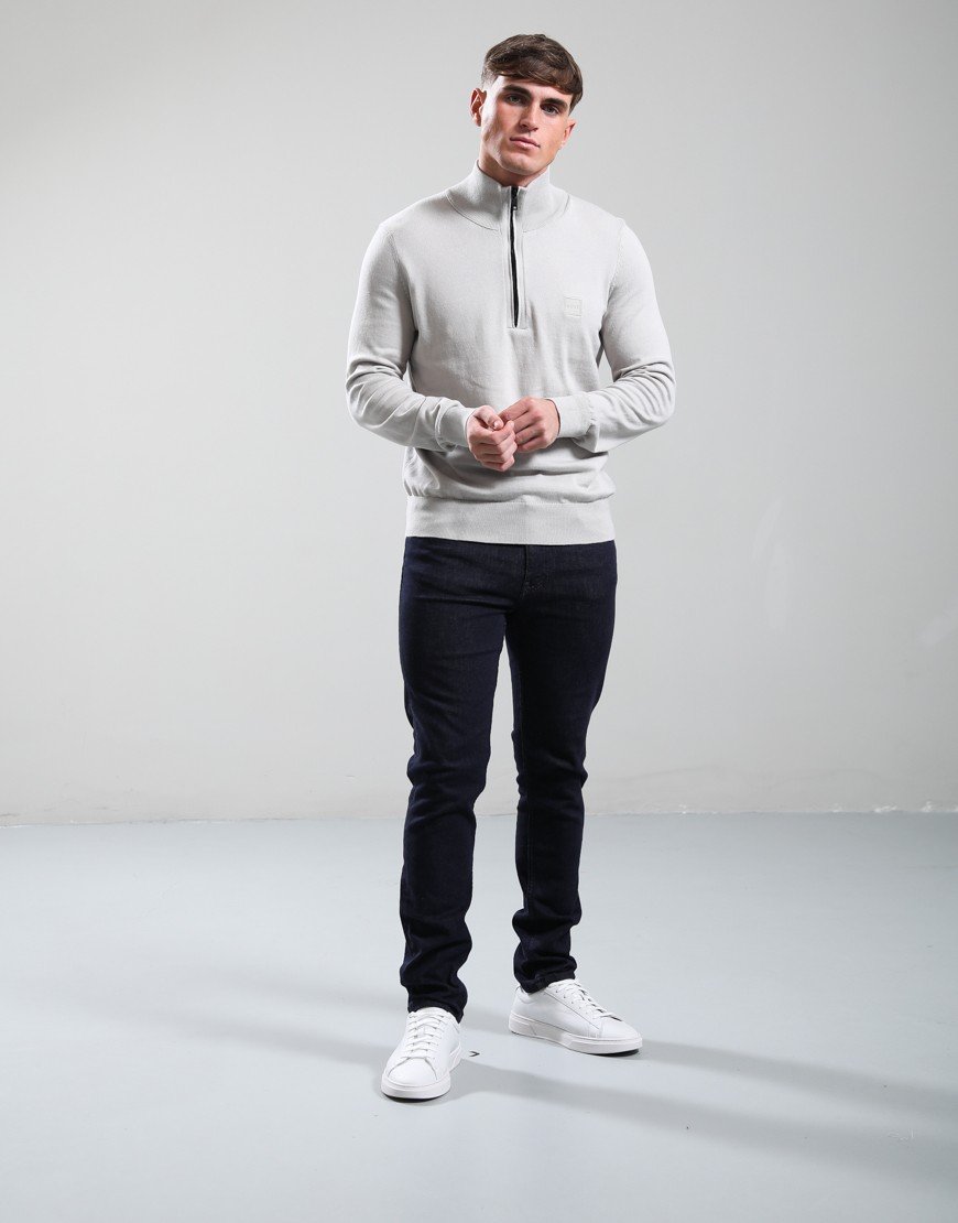 BOSS Kanobix_S Knit Open Grey