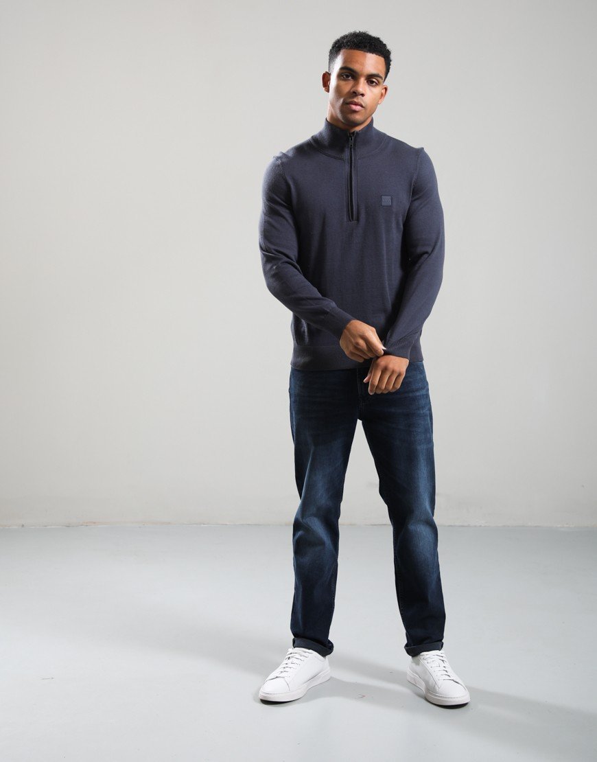 BOSS Kanobix_S Sweat Dark Blue