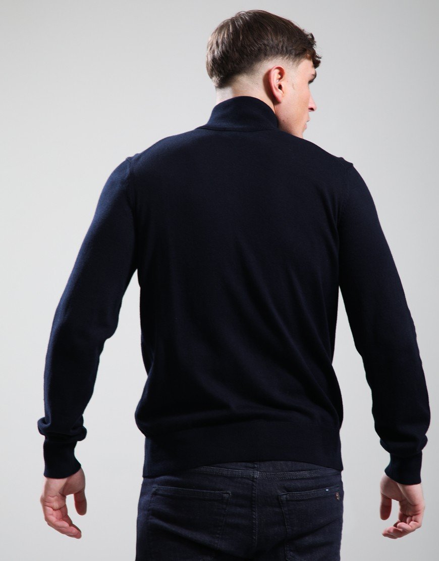 BOSS Kanozip_S Knit Dark Blue