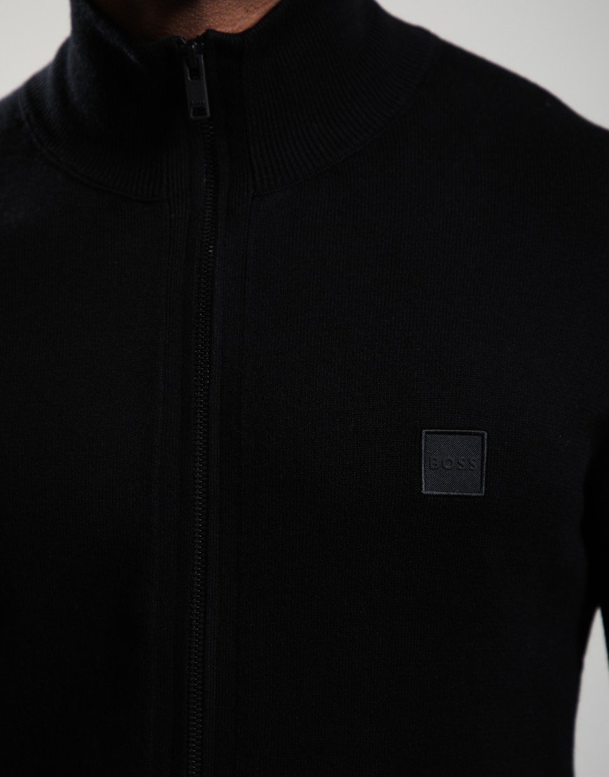 BOSS Kanozip_S Sweat Black