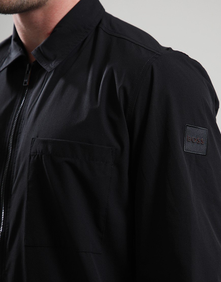 BOSS Labizzy_M Overshirt Black BOSS Labizzy_M Overshirt Black