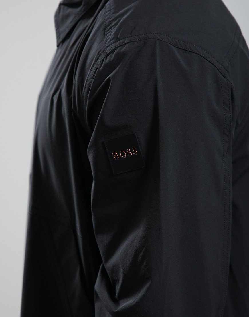 BOSS Layok_M Overshirt Black