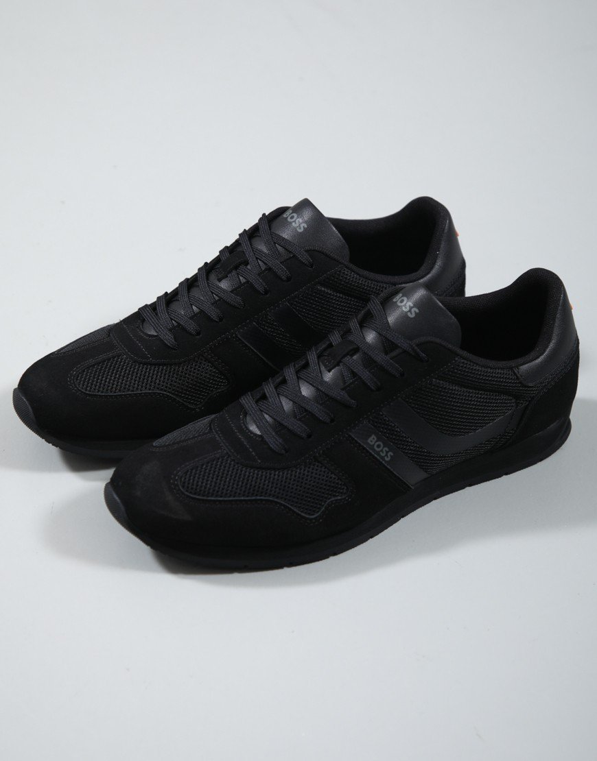 BOSS Levon Runn MEMI Trainers Black
