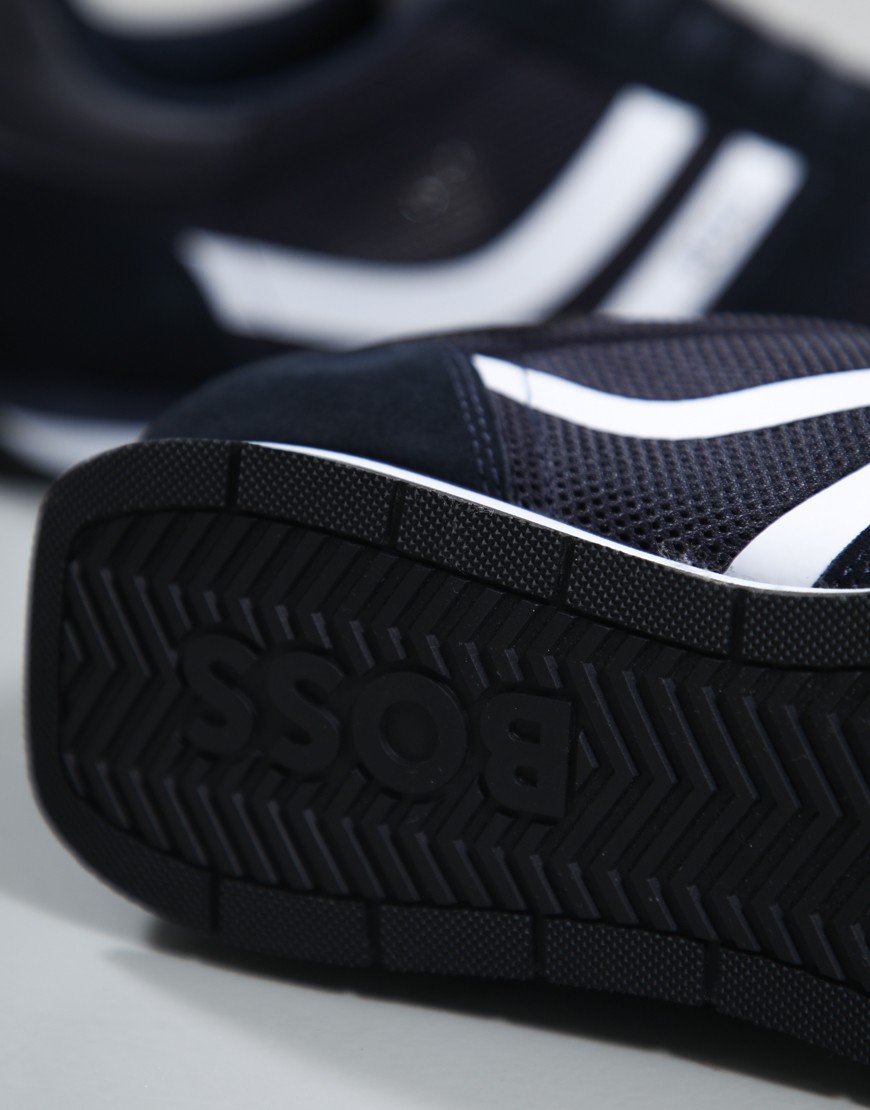 BOSS Levon Runn MEMI Trainers Dark Blue