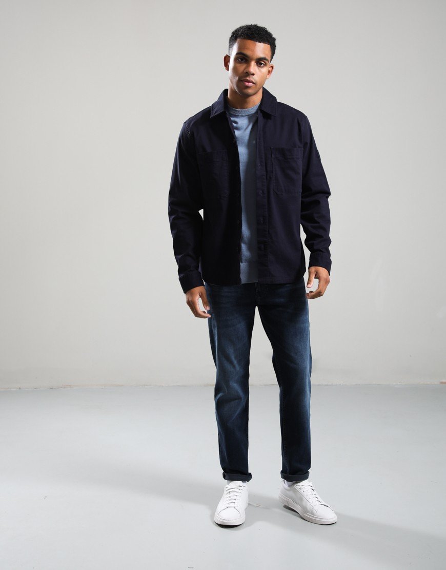BOSS Locky_4_M Overshirt Dark Blue 404