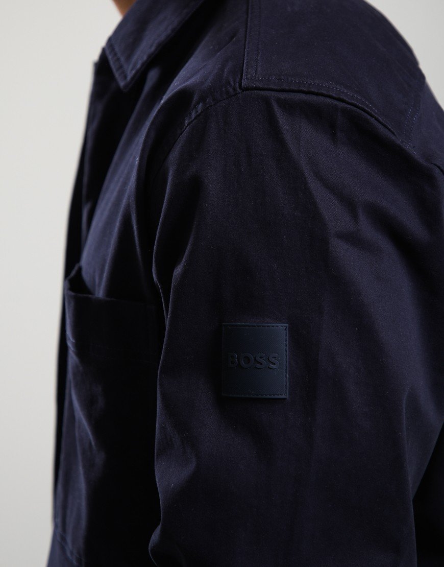 BOSS Locky_4_M Overshirt Dark Blue 404