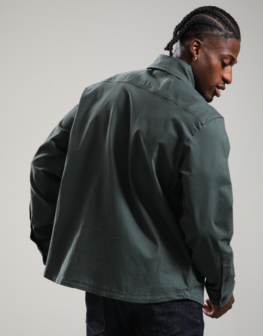 BOSS Locky_4_M Overshirt Open Green 377