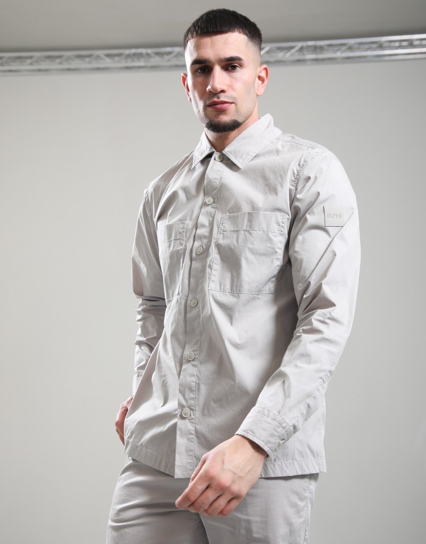 BOSS Lockyo_M Shirt Open Grey 070