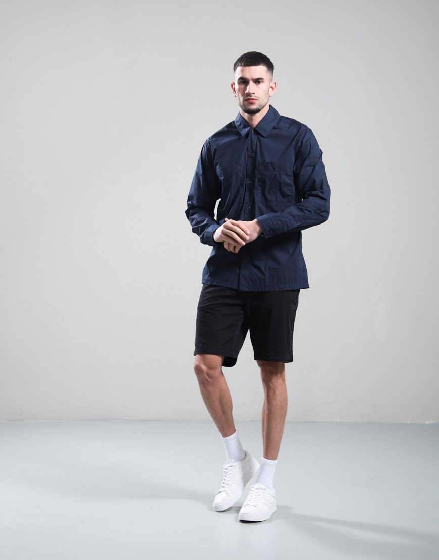 BOSS Lockyo_M Overshirt Dark Blue