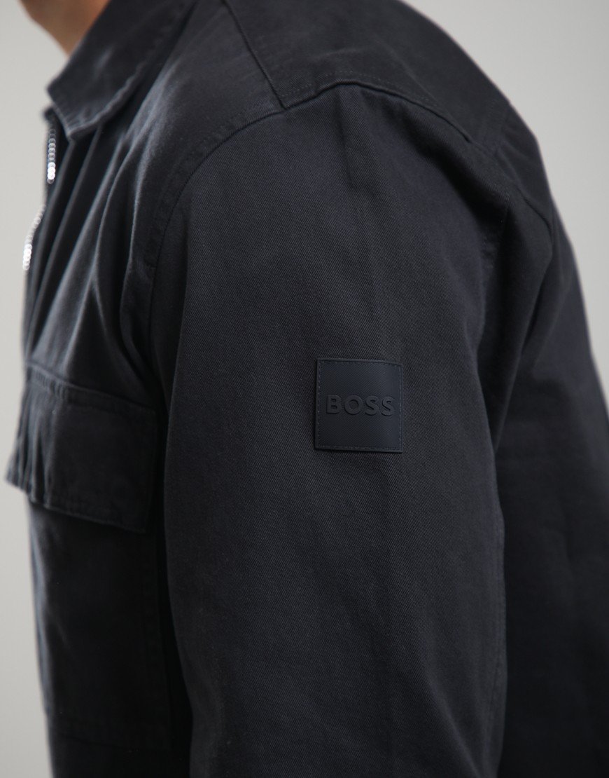 BOSS Lorum_1_M Overshirt Black