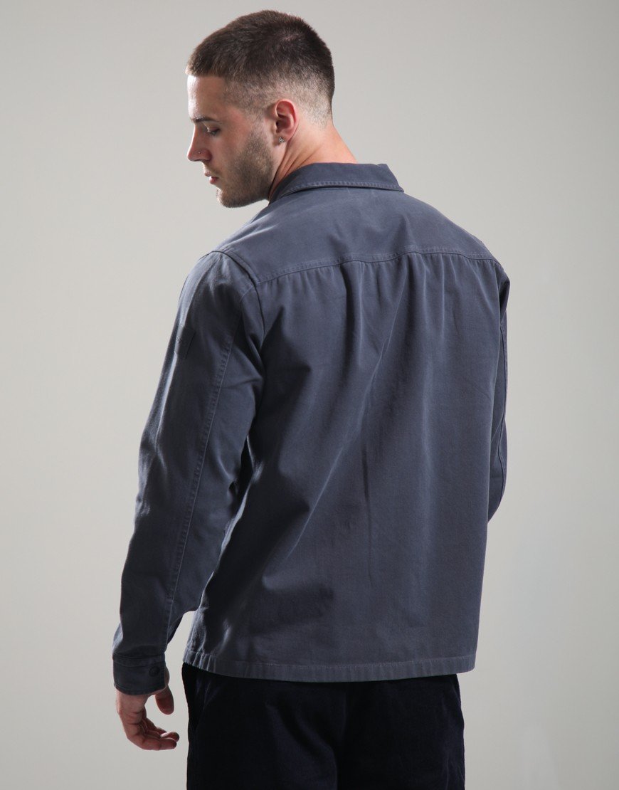 BOSS Lorum_1_M Overshirt Dark Blue