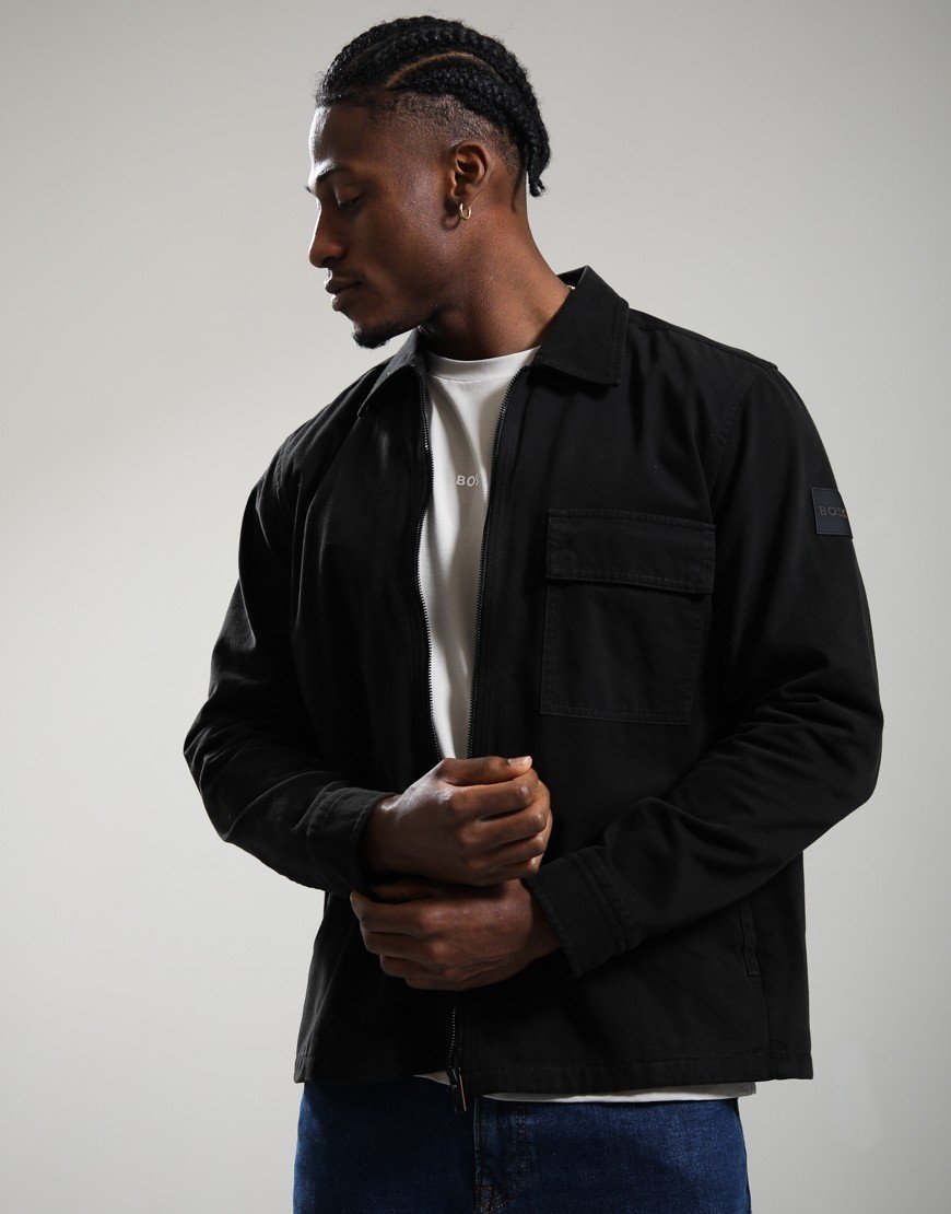BOSS Lorum_M Overshirt Black