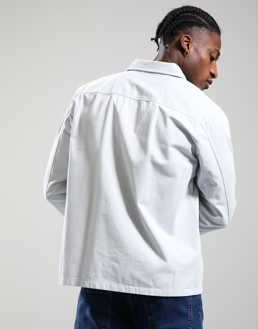 BOSS Lorum_M Overshirt Light Pastel Grey