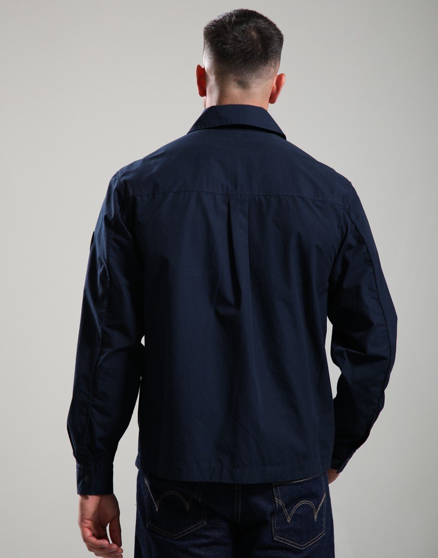 BOSS Lutti_M Overshirt Dark Blue