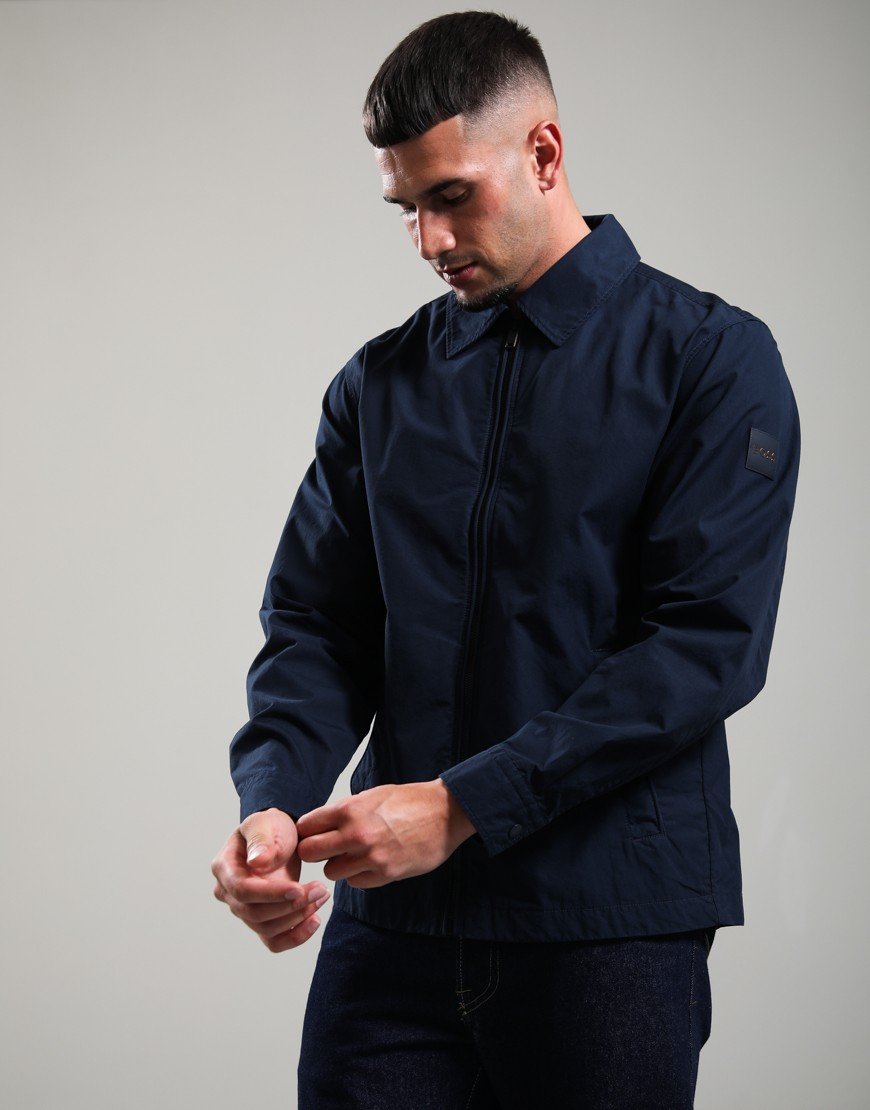 BOSS Lutti_M Overshirt Dark Blue