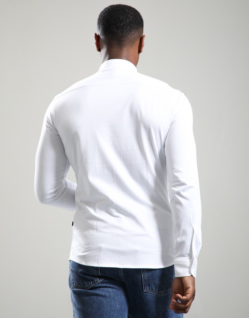 BOSS Mysoft_2_M Long Sleeve Shirt White