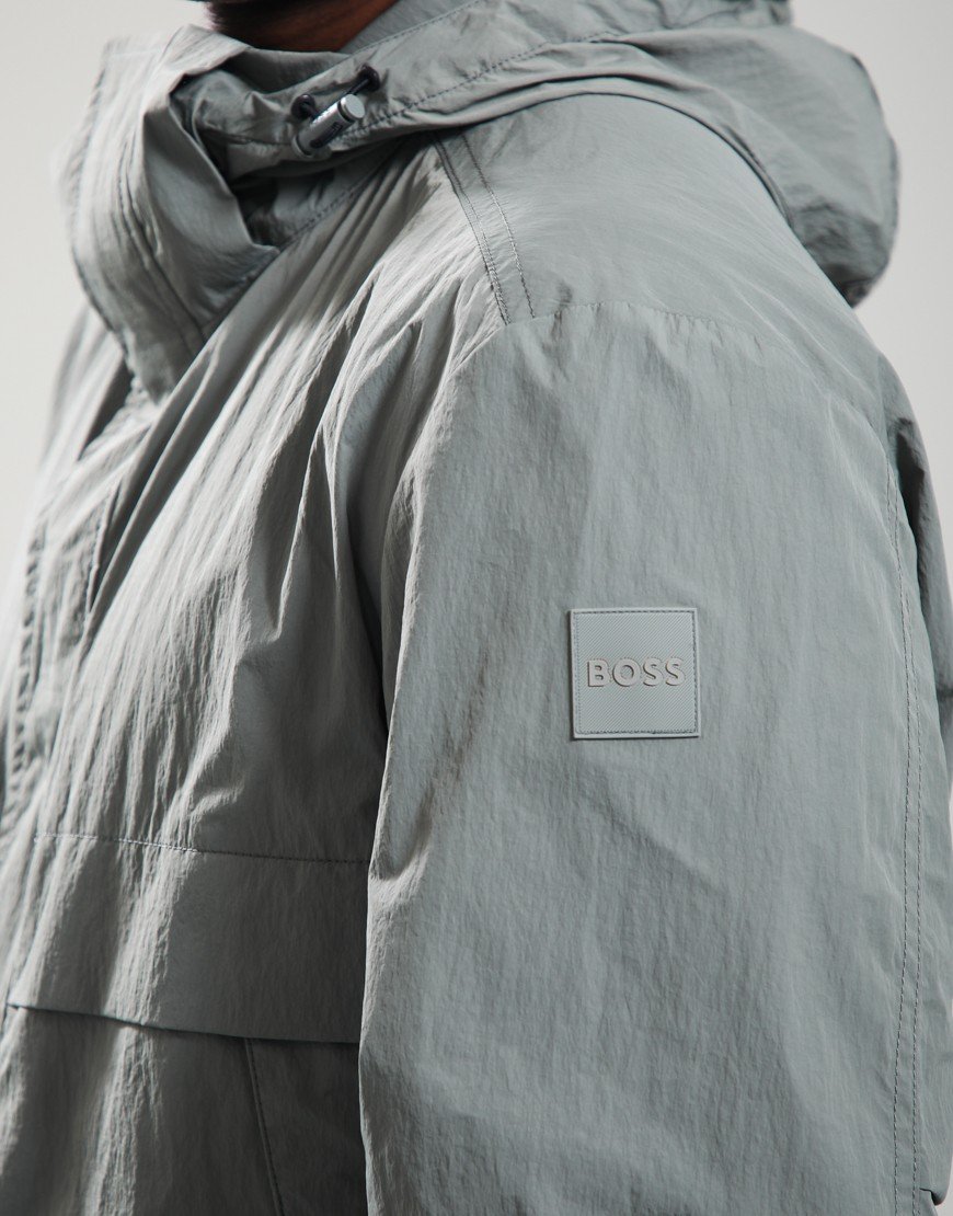 BOSS Oberle1 Jacket Open Grey