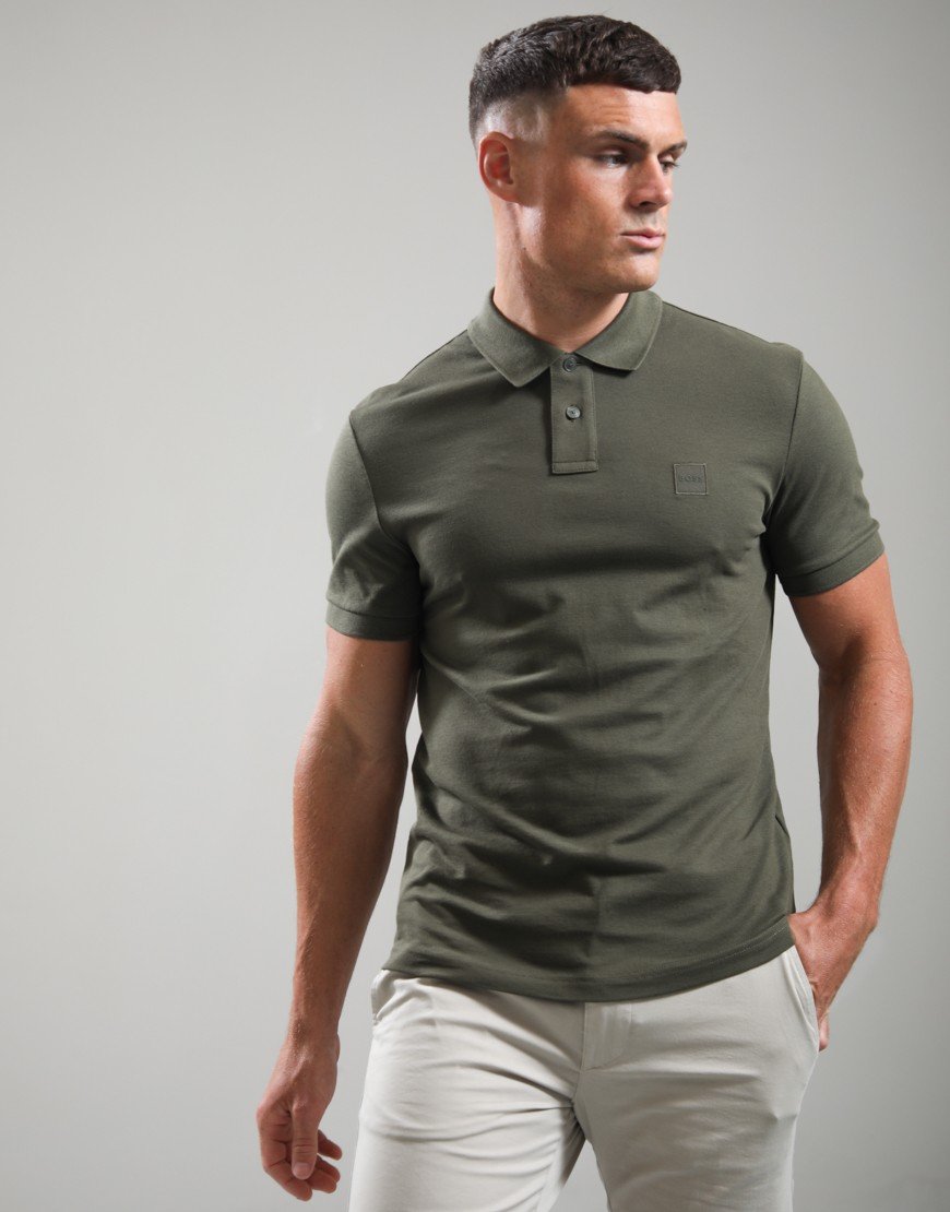 BOSS Passenger Polo Shirt Bright Green