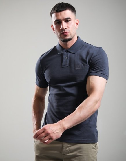 BOSS Passenger Polo Shirt Dark Blue