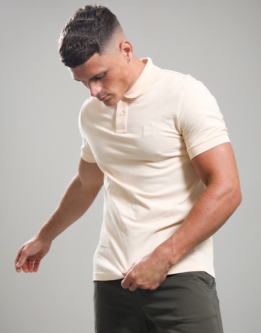 BOSS Passenger Polo Shirt Light/Pastel Orange