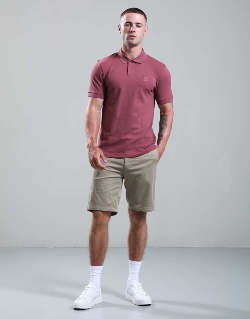 BOSS Passenger Polo Shirt Medium Red