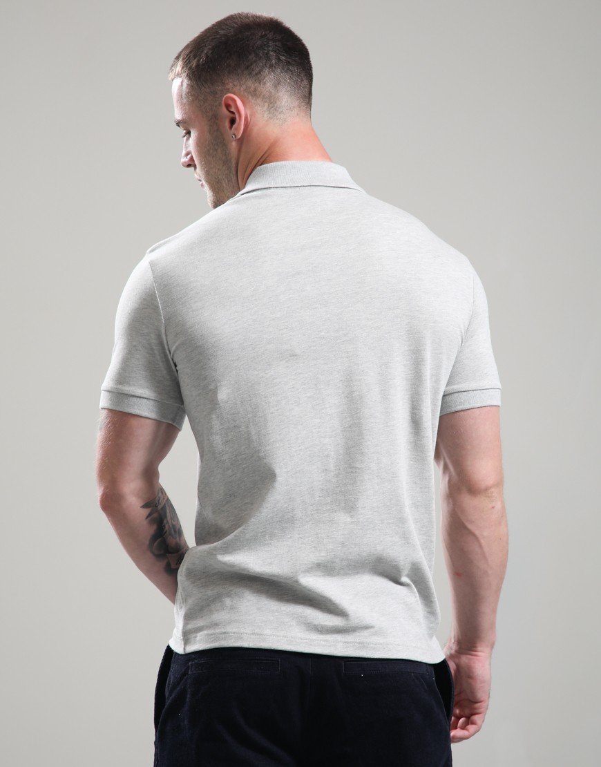 BOSS Passenger Polo Shirt Open Grey