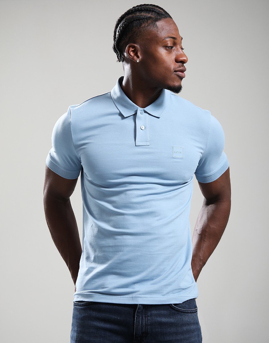 BOSS Passenger Polo Shirt Light Pastel Blue