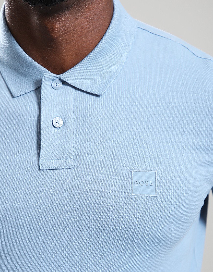 BOSS Passenger Polo Shirt Light Pastel Blue