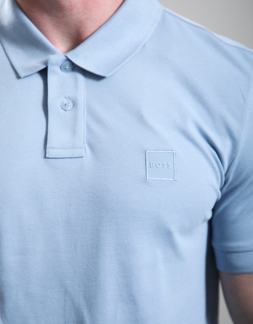 BOSS Passenger Polo Shirt Light Pastel Blue