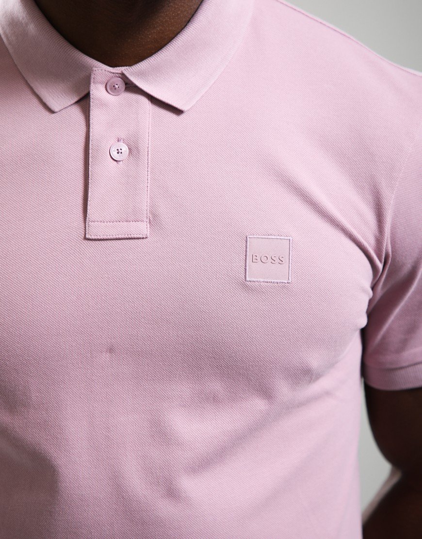 BOSS Passenger Polo Shirt Light Pastel Purple