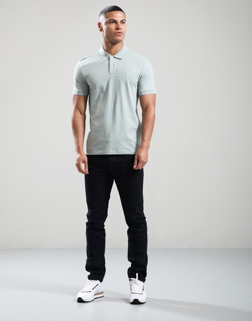 BOSS Passenger Polo Shirt Open Green 351