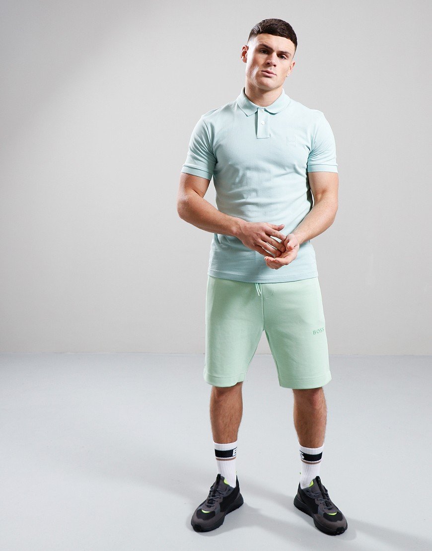 BOSS Passenger Polo Shirt Turquoise/Aqua