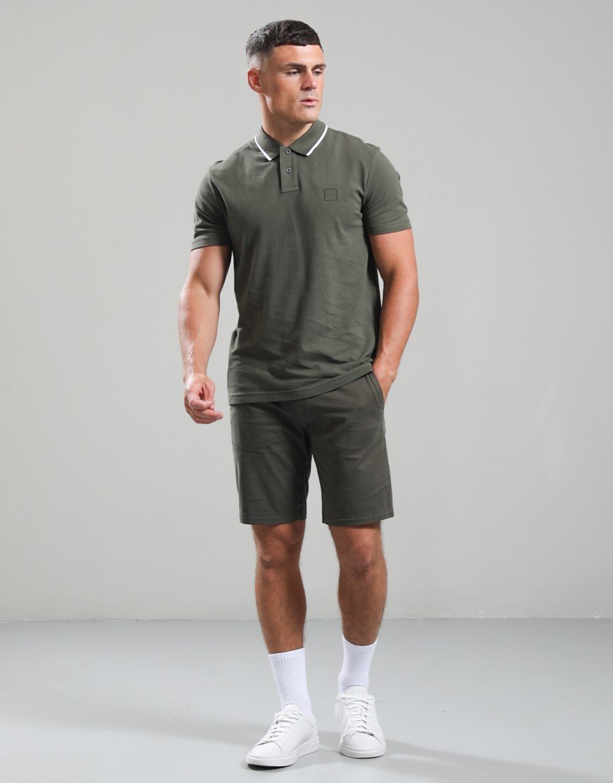 BOSS Passerford Polo Shirt Bright Green