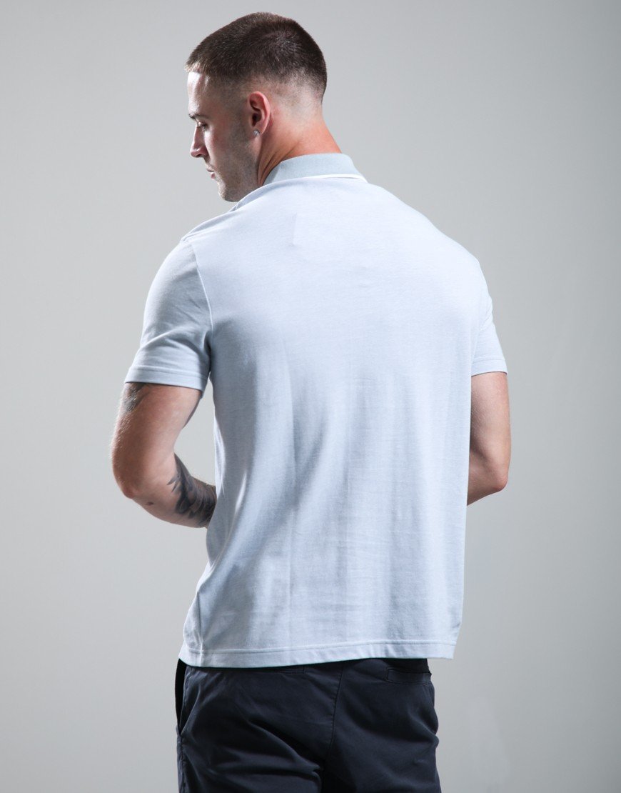 BOSS Passerford Polo Shirt Open Grey