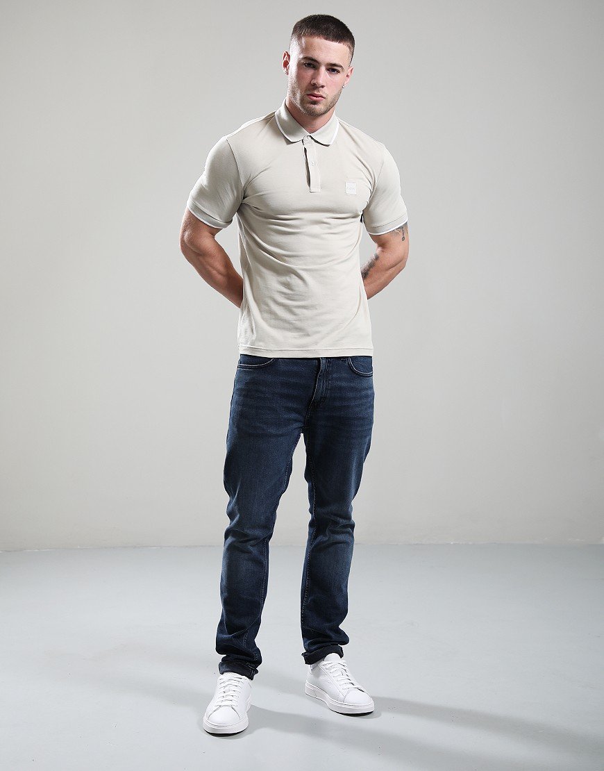 BOSS Passertip Polo Shirt Light Beige BOSS Passertip Polo Shirt Light Beige