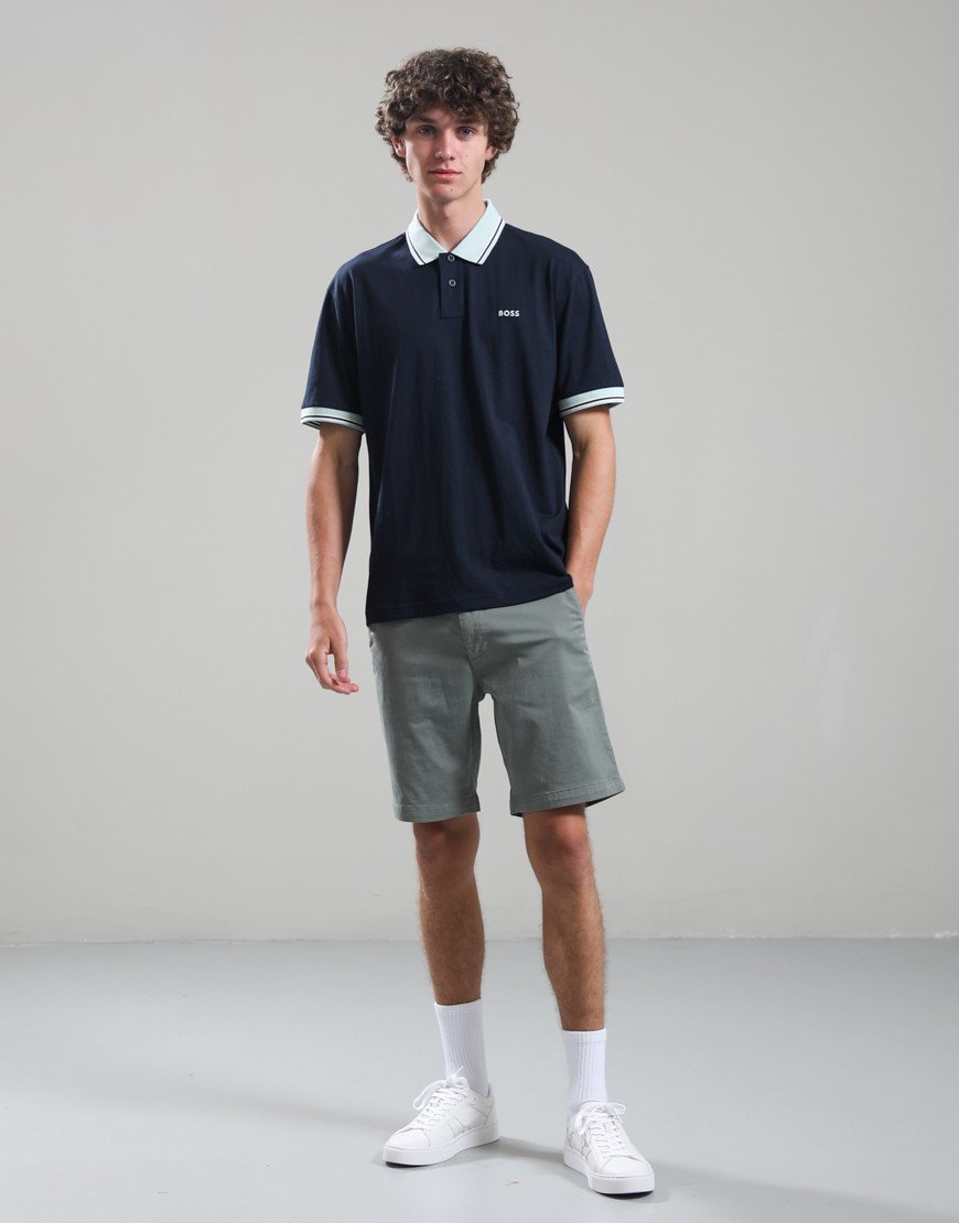 BOSS Pe_Blocks Polo Shirt Dark Blue