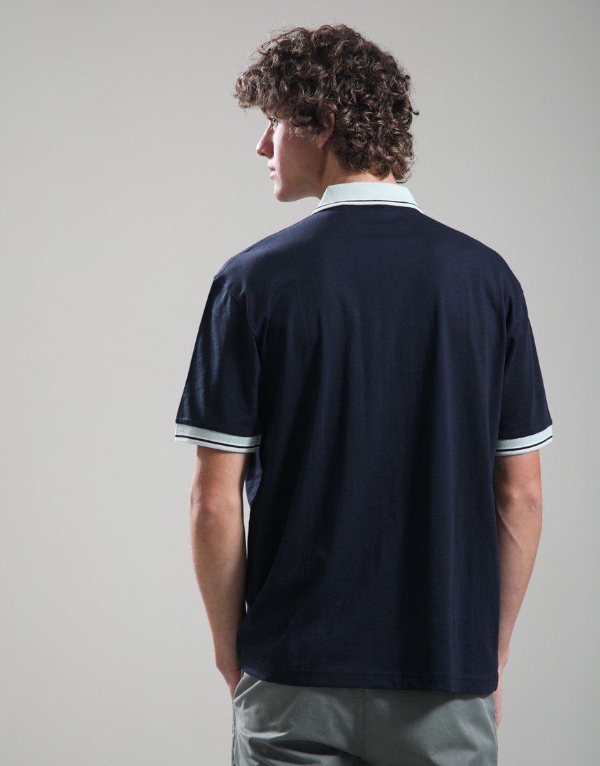 BOSS Pe_Blocks Polo Shirt Dark Blue