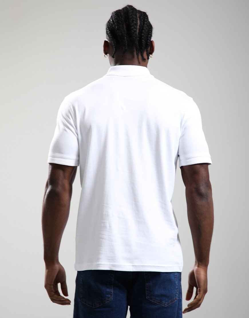 BOSS Pe_Interlock Polo Shirt White