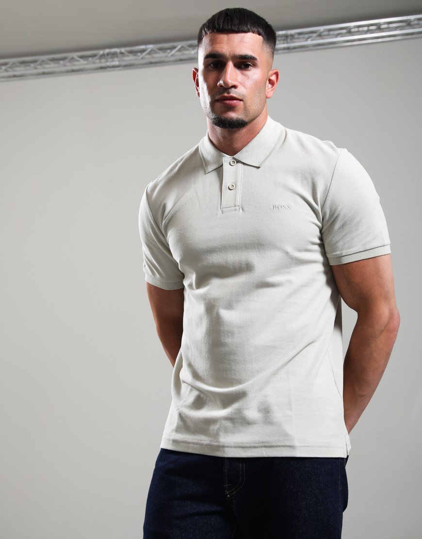 BOSS Phoenix Polo Shirt Light Beige